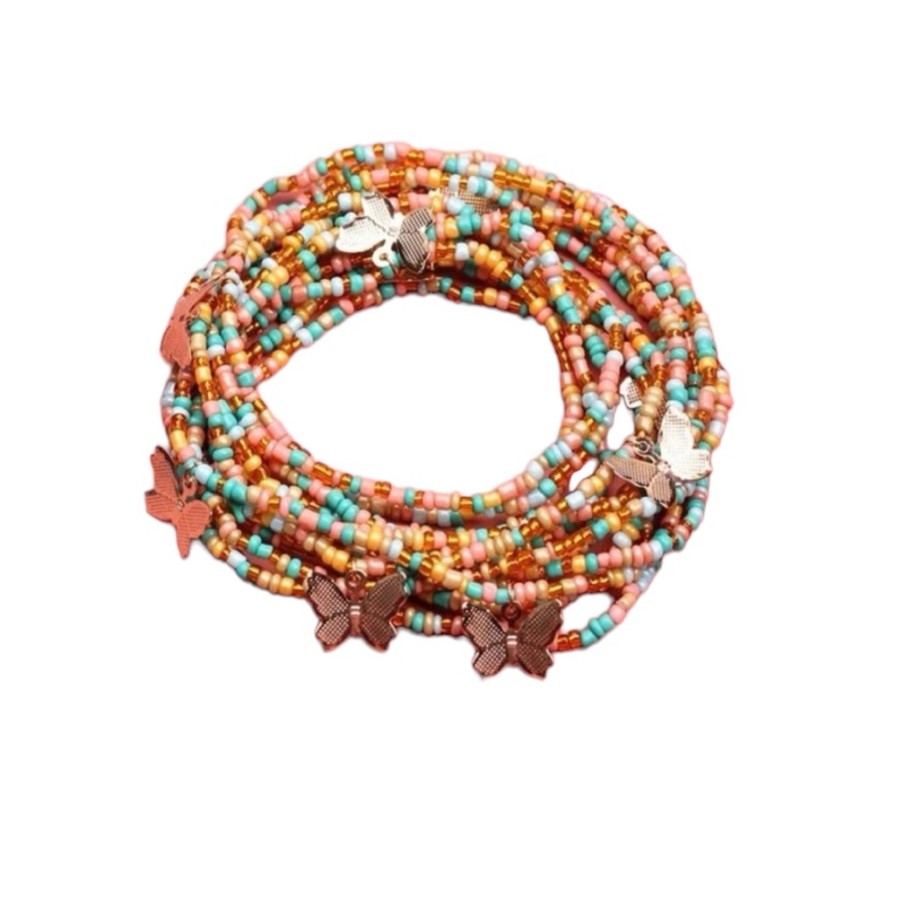 12 Piece Bracelet Set-Boho Beaded Style Stack Bracelets